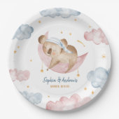 Twinkle Little Star Gender Reveal Paper Teller (Vorderseite)