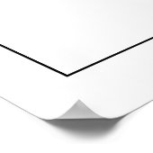 Twinkle Little Star Gender Reveal Rate das Datum Poster (Ecke)