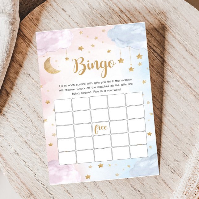 Twinkle Little Star Geschlechter-Enthüllungs-Bingo (Twinkle Little Star Gender Reveal Game )