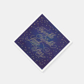 Twinkle Little Star Gold Baby Dusche Napkins Serviette (Ecke)