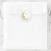 Twinkle Little Star Gold Moon Sticker Blau (Tasche)