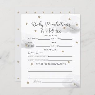 Twinkle Little Star Gray Baby Vorhersagen & Ratsch