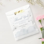 Twinkle Little Star Gray Blue Baby Dusche Geschenktütchen (Versiegelt)