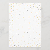 Twinkle Little Star Hinweiskarte (Rückseite)