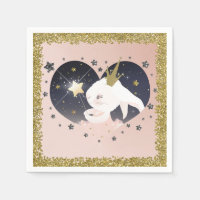 Twinkle Little Star Kaninchen Peach Baby Dusche