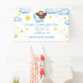 Twinkle Little Star mit Friendly Brown Owl Banner (Insitu)