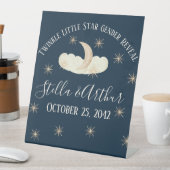 Twinkle Little Star Party Signs - Celestial Gender Sockelschild (In Situ)