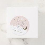 Twinkle Little Star Pink Baby Dusche Danke Geschenkanhänger (Beispiel)