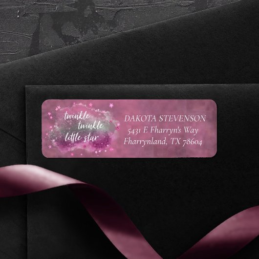 Twinkle Little Star | Pink Silver Gray Adresse