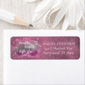 Twinkle Little Star | Pink Silver Gray Adresse (Insitu)