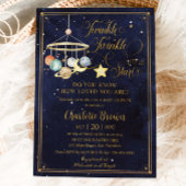 Twinkle Little Star Planets Night Sky Baby Dusche Einladung