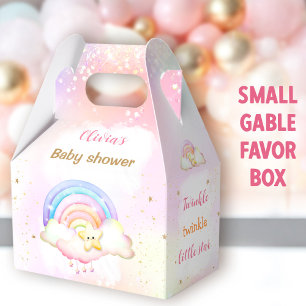 Twinkle Little Star Rainbow Baby Dusche Klein Geschenkschachtel