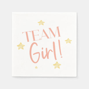Twinkle Little Star Team Boy Blue Gender Reveal Serviette