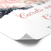 Twinkle Little Star Unicorn Duschkarten und Gesche Poster (Ecke)