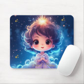 Twinkle Little Starry Princess Girl Birthday Mousepad (Mit Mouse)