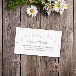 Twinkle Little Stars Baby Duschbücher für Baby Begleitkarte