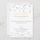 Twinkle Little Stars Kinderdusche Einladungen (Vorderseite)