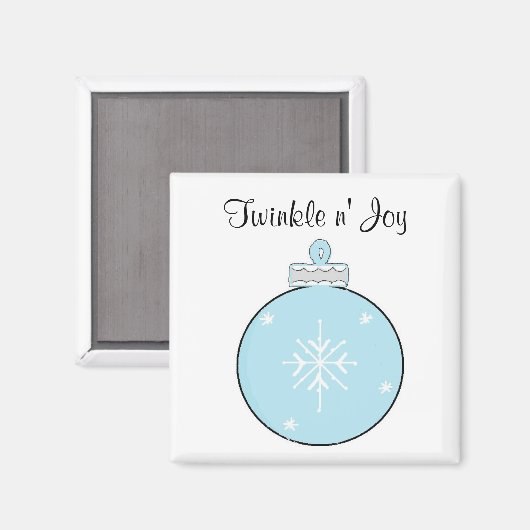 Twinkle n' Joy Magnet (Vorderseite/Rückseite)