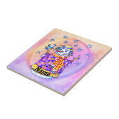 Twinkle Schneemann Fliese (Seite)