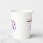 ⭐ Twinkle Sparkle Einhorn Paper Cup 🌈 ✨ Pappbecher (Rechts)