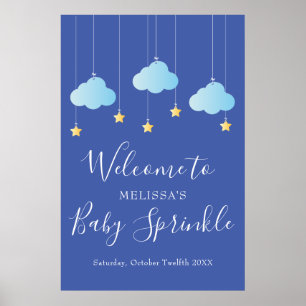Twinkle Sprinkle Baby Sprinkle / Shower Willkommen Poster