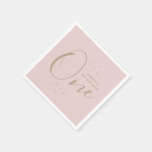 Twinkle Star 1. Geburtstag Serviette (Ecke)