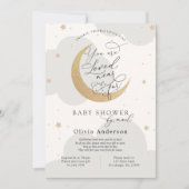 Twinkle Star and Moon Dusche von Mail Einladung (Vorderseite)