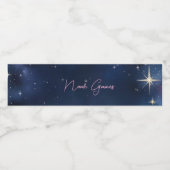 Twinkle Star Baby Boy Food Label Wasserflaschenetikett (Einzelnes Label)