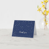 Twinkle Star Dankeschön Karte (Gelbe Blume)