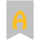 Twinkle Star | Geburtstagsbanner Wimpelkette (Dritte Fahne)