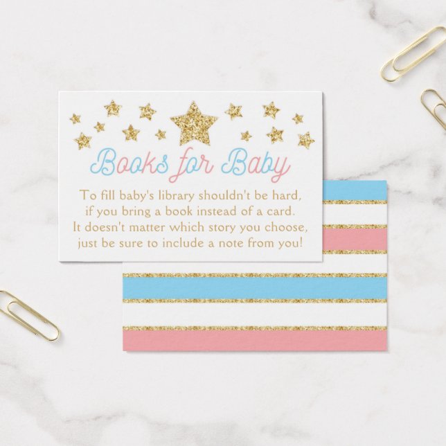 Twinkle Star Gender Reveal Book Request (Büro)