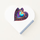 Twinkle Star Heart Notizblock (Rückseite)