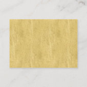 Twinkle Star Navy & Gold Book Request Cards Begleitkarte (Rückseite)