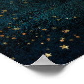 Twinkle Star Night Sky Poem Kinderzimmer Dekoratio Poster (Ecke)