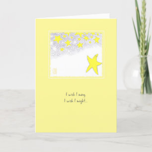 Twinkle Stars Herzlichen Glückwunsch Gruß Karte