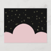 Twinkle Stars Shining | Black Budget Baby Dusche (Rückseite)