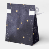 Twinkle Tinkle Aquarell Unisex Babydusche Geschenkschachtel (Rückseite)