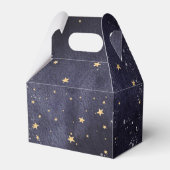 Twinkle Tinkle Aquarell Unisex Babydusche Geschenkschachtel (Rückseite)