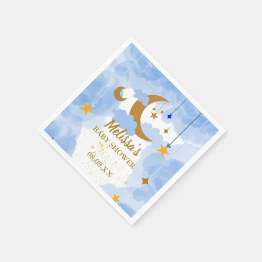 Twinkle Tinkle-Stern-Party Serviette (Ecke)