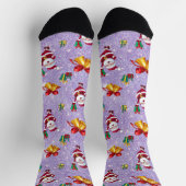 Twinkle Toes Tidings Socken (Oben)