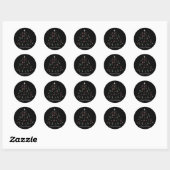 Twinkle Tree Stickers (Blatt)