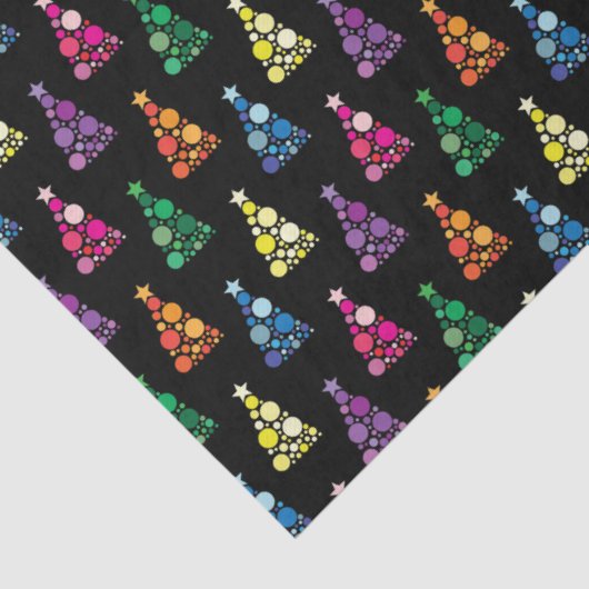 Twinkle Trees Seidenpapier (Detail)