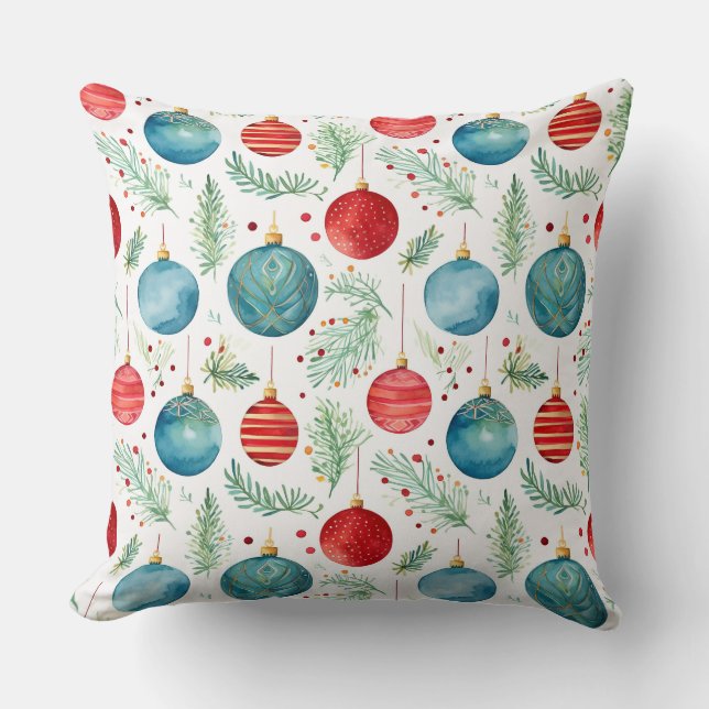 Twinkle Treetop Schätze Weihnachten Kissen (Vorderseite)