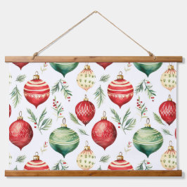 Twinkle Treetop Schätze Weihnachten Wandteppich Mit Holzrahmen