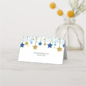 Twinkle twinkle Baby Dusche Platzkarte (Rückseite)