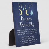 Twinkle Twinkle Baby Showroom Plaque Fotoplatte (Seite)