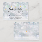 Twinkle Twinkle Books für Baby Winter Baby-Babydus Begleitkarte (Vorne/Hinten)
