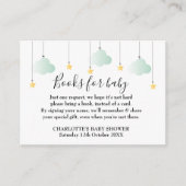 Twinkle Twinkle Bücher für Babybettwäsche Begleitkarte (Vorderseite)