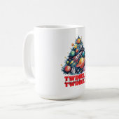 Twinkle Twinkle Christmas Star Kaffeetasse (Vorderseite Links)