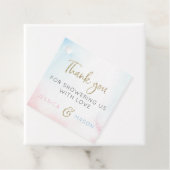 Twinkle Twinkle Gender Reveve Gevor Tag Geschenkanhänger (Beispiel)